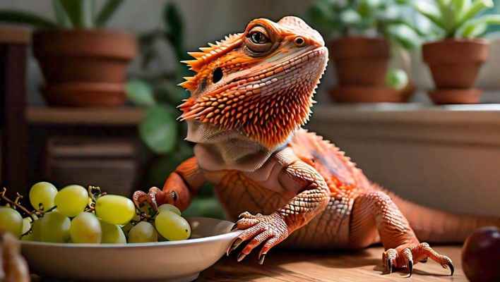 Can Bearded Dragons Eat Grapes