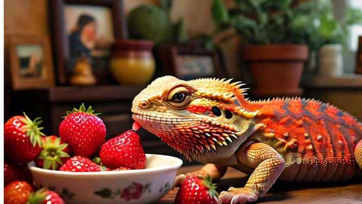 Can Bearded Dragons Eat Strawberries