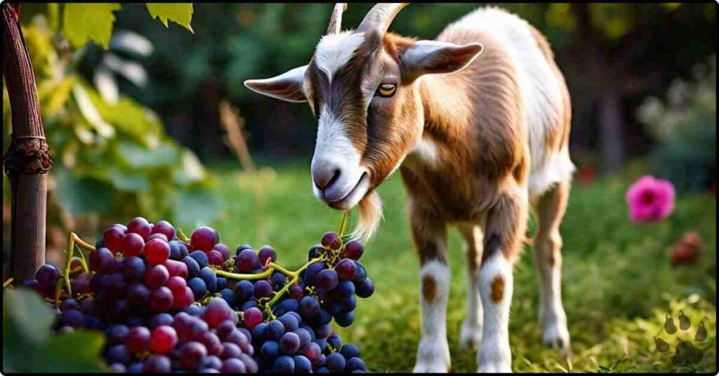 Can Goats Eat Red Grapes