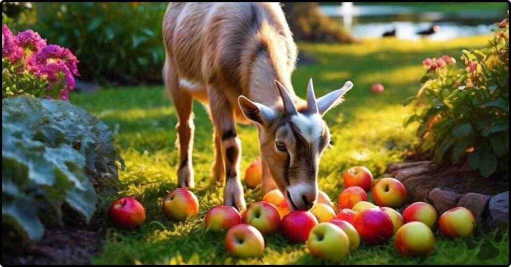 Can Goats Eat Apples