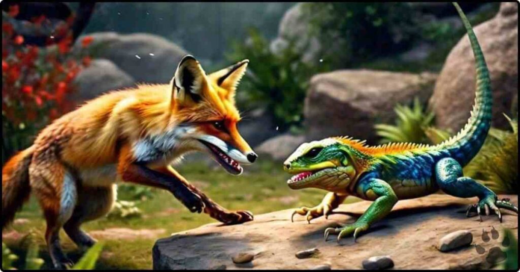 Do foxes eat lizards