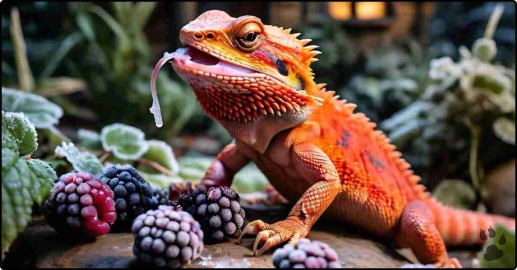 Can Bearded Dragons Eat Frozen Blackberries