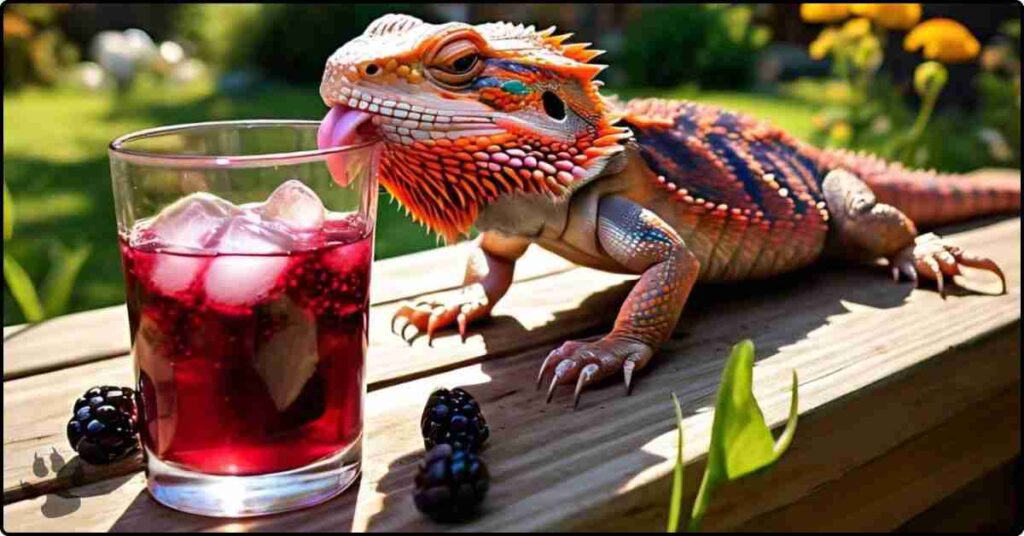 Can Bearded Dragons Drink Blackberry Juice