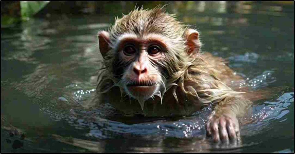 Can monkeys swim