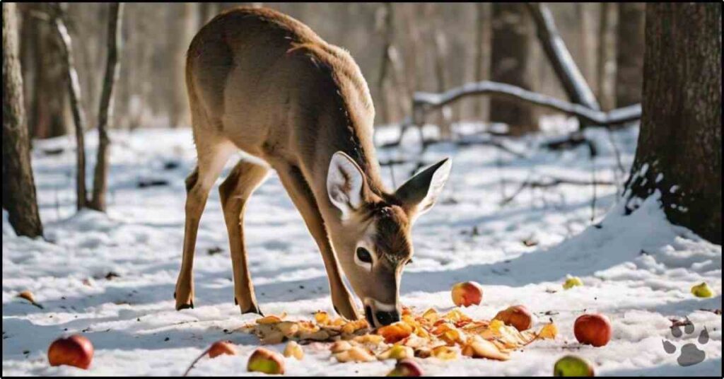 Do Deer Eat Apple Peels