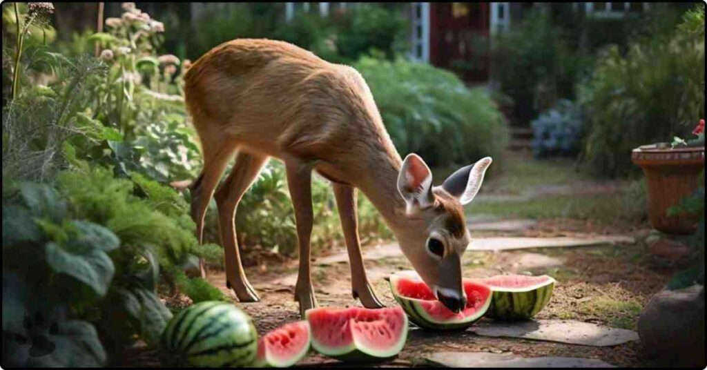 Do Deer Eat Watermelon Rinds