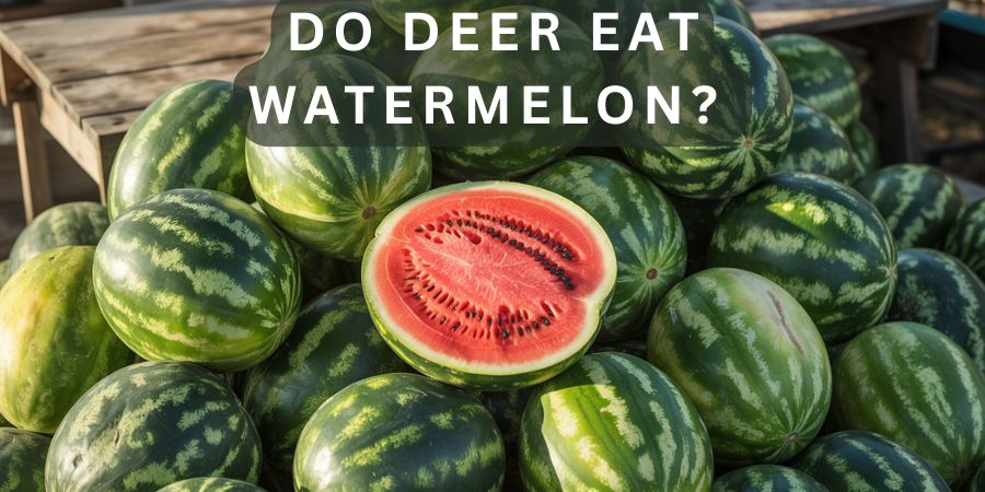 Do deer eat watermelon