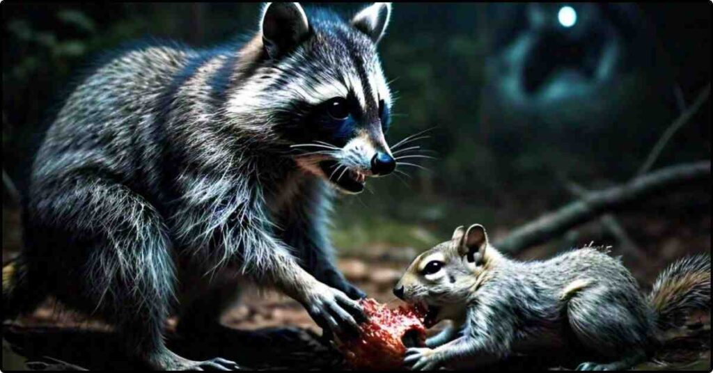 Do raccoons eat squirrels