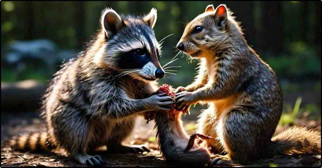 Do raccoons eat squirrels