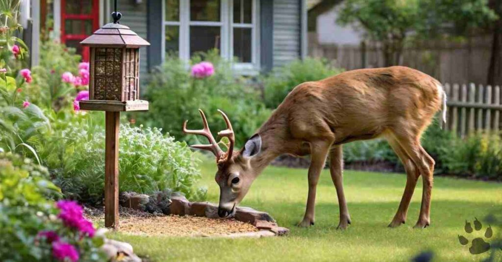 How to attract deer to the feeder