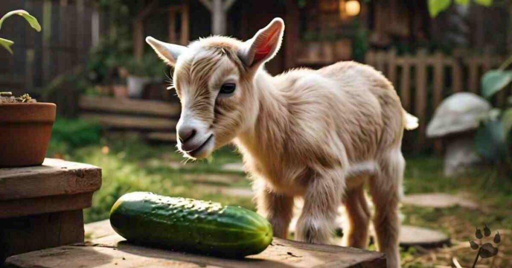 Can Baby Goats Eat Cucumbers?