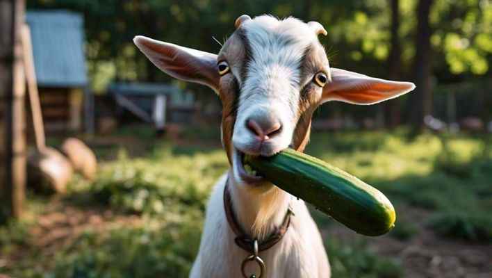 Can Goats Eat Cucumbers