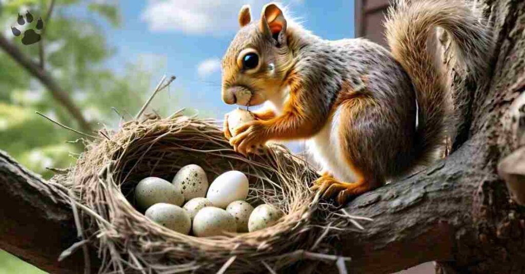 Do Squirrels Eat Bird Eggs