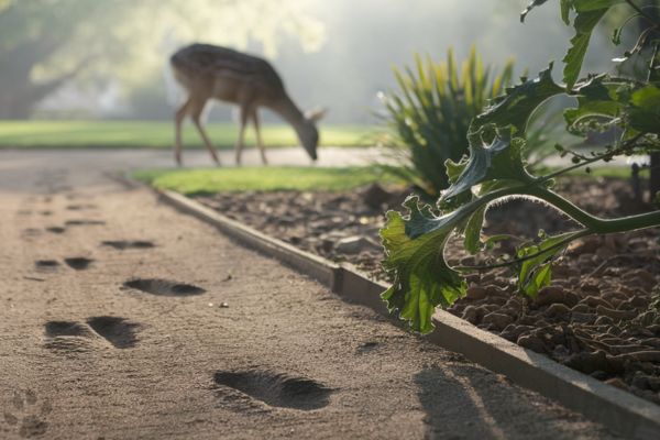 Signs of Deer Activity in Your Garden