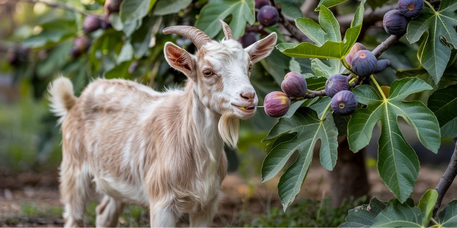 Can goats eat figs?