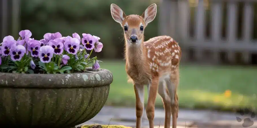 Are Pansies Deer Resistant